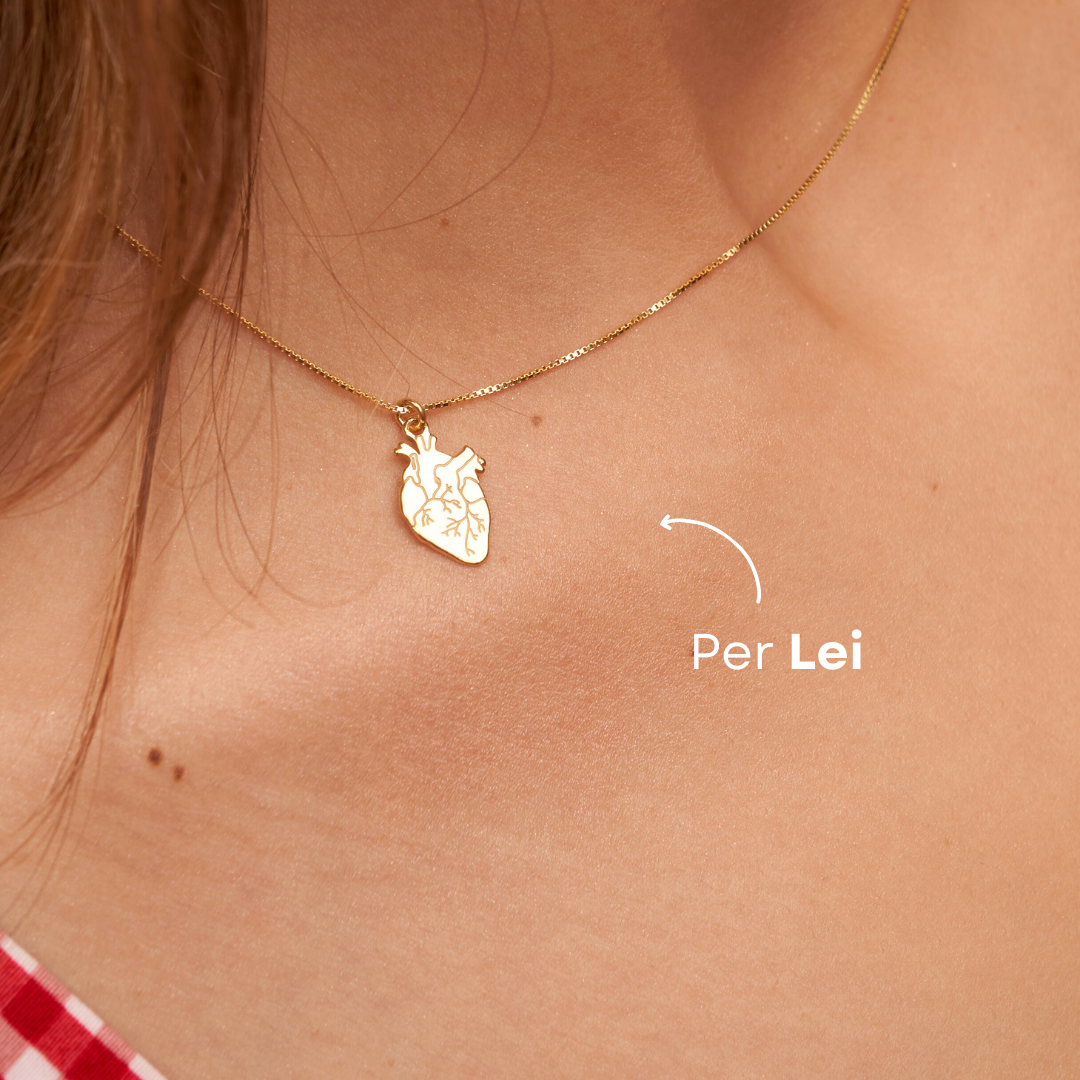 Collana Cuore Anatomico