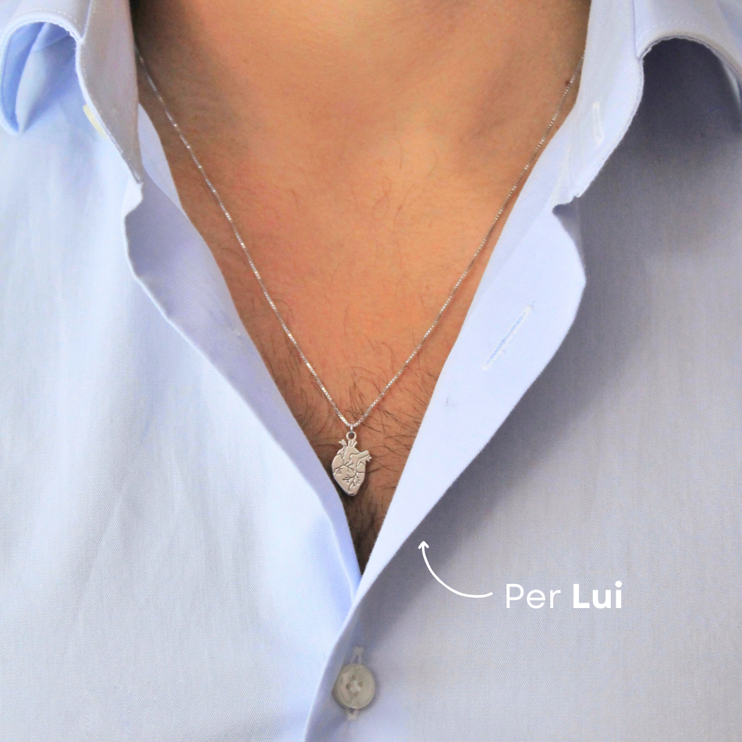Collana Cuore Anatomico