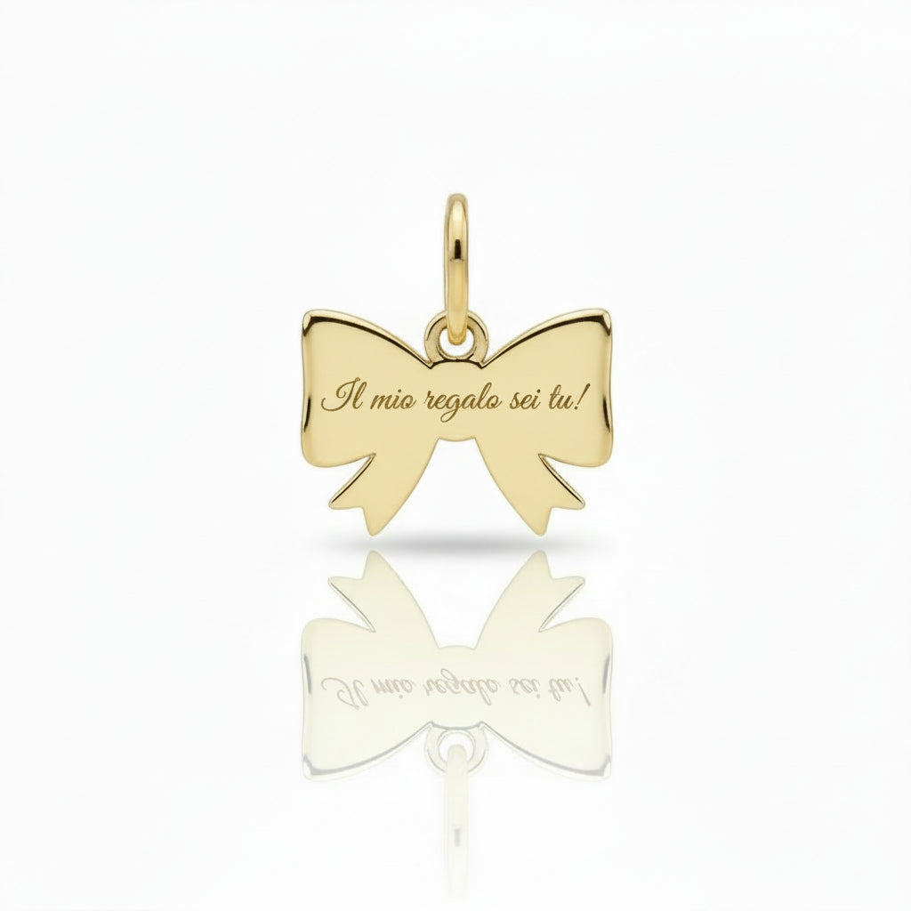 Charm Fiocco personalizzabile