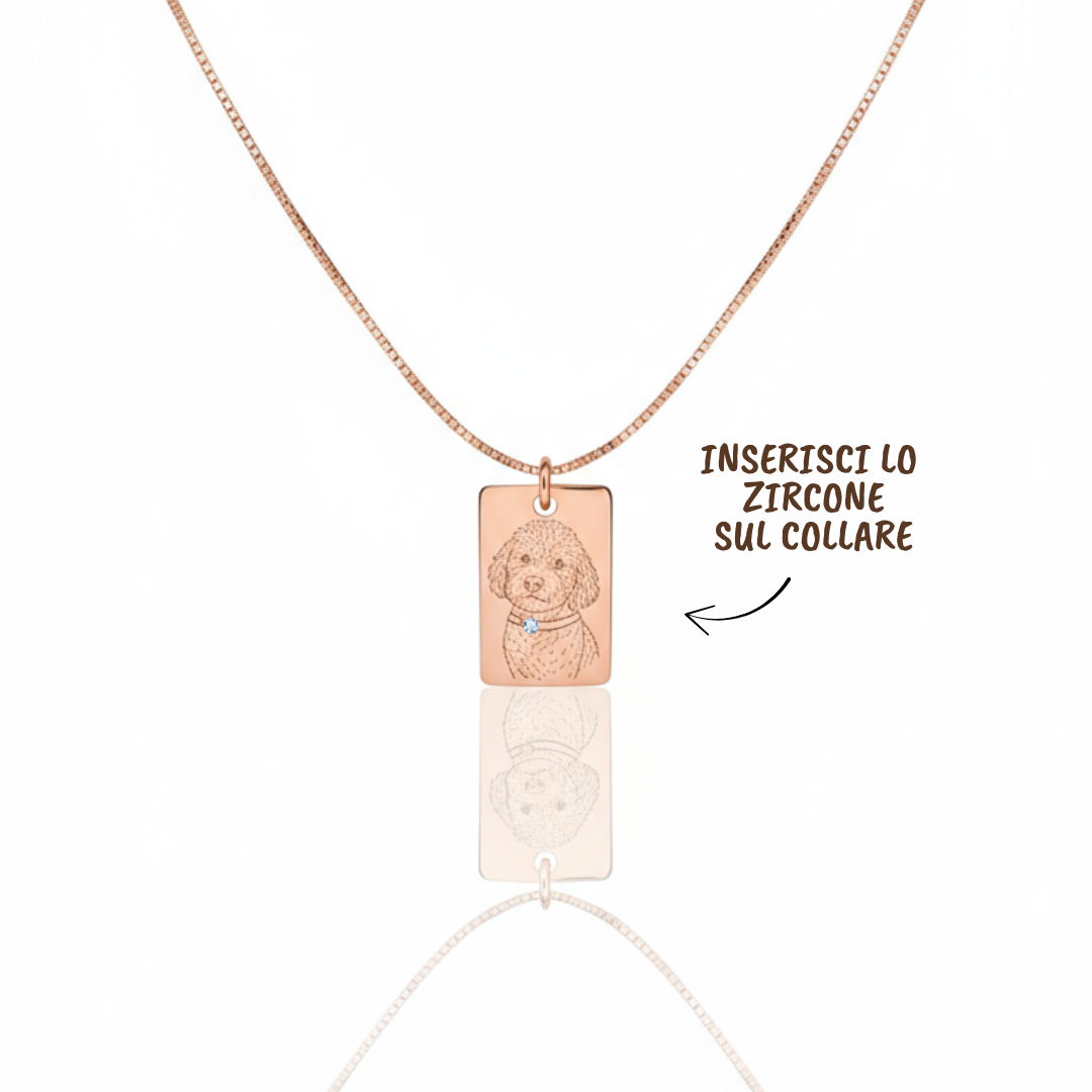 Collana Amico a quattro zampe