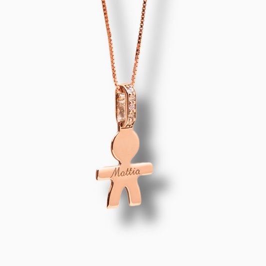 Collana con pendente Bebè personalizzabile