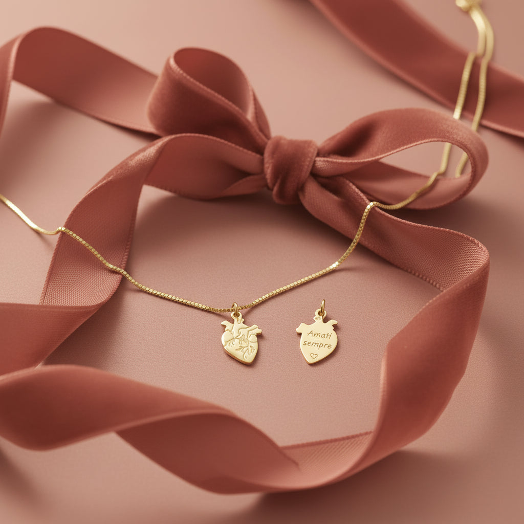 Collana Cuore Anatomico