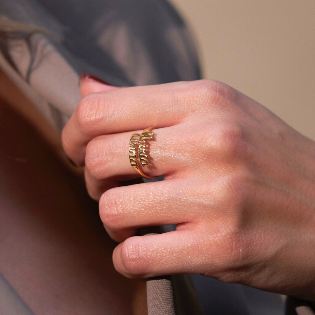 Anello con nomi