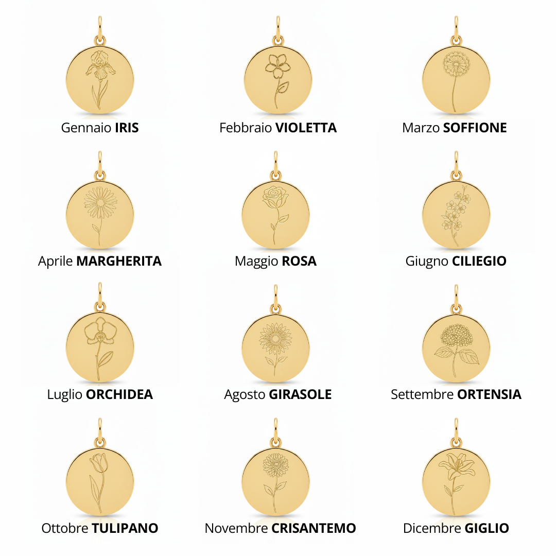 Collana Fiore di Nascita