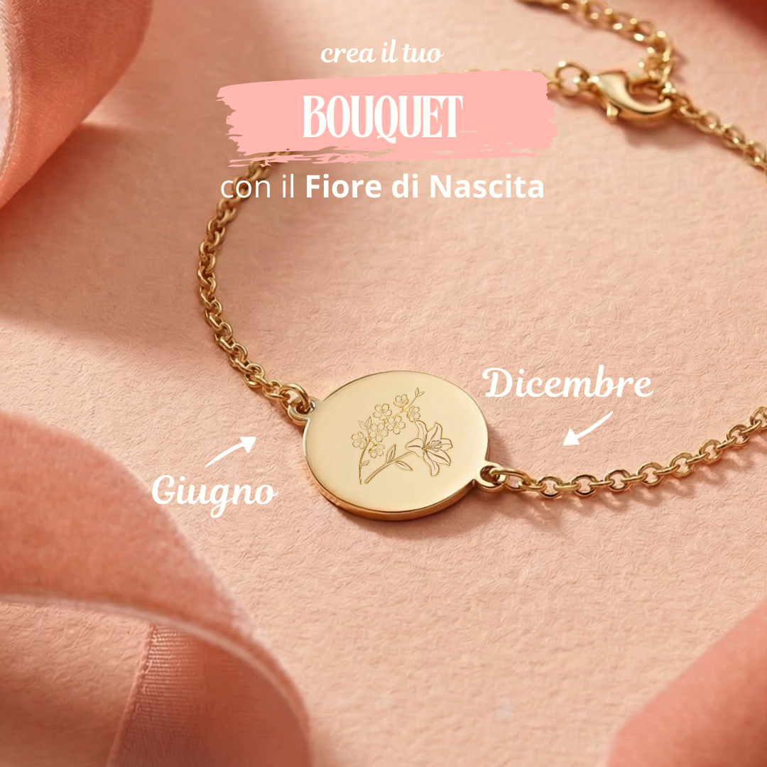 Bracciale Fiore di Nascita