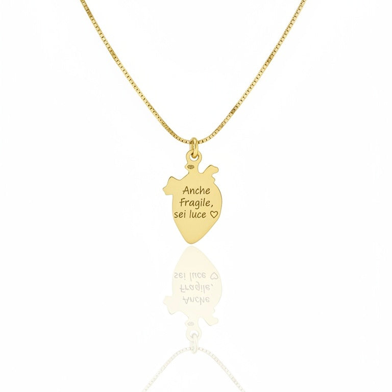 Collana Cuore Anatomico