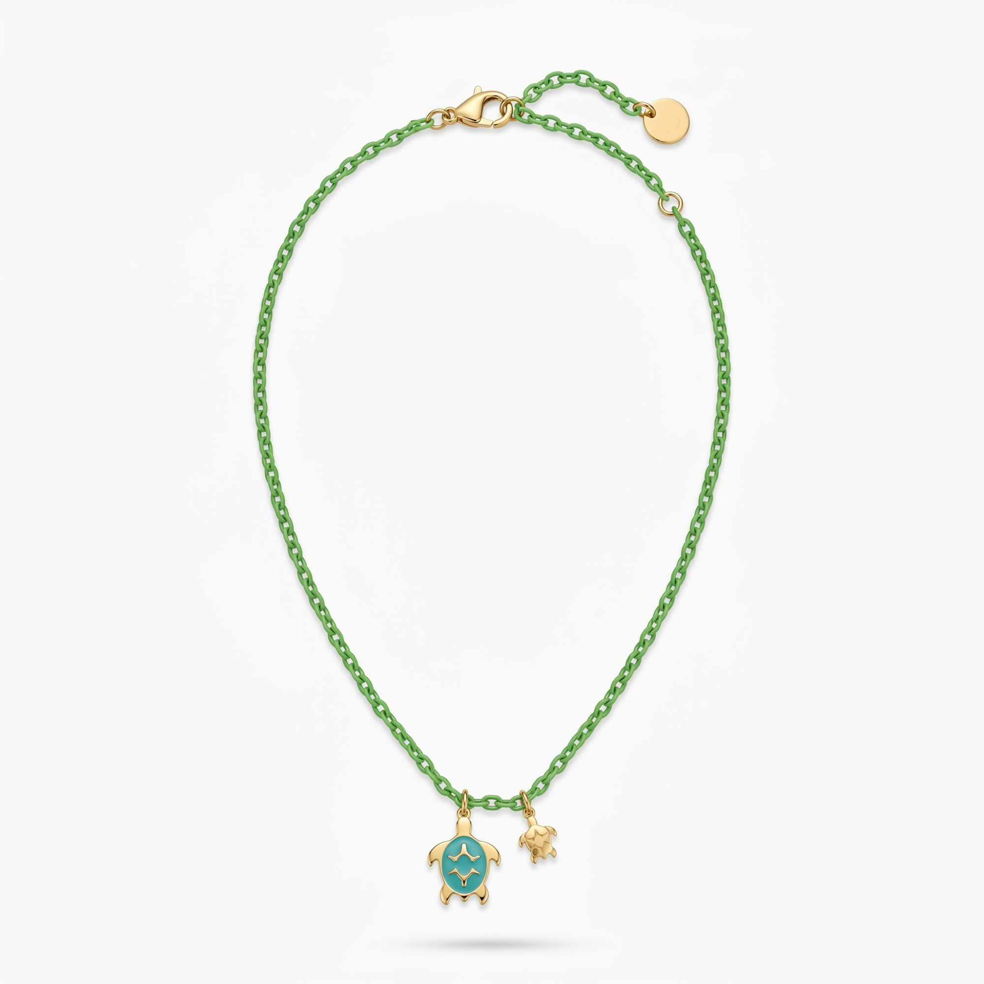 Collana Tartaruga in madreperla - doppio Charm
