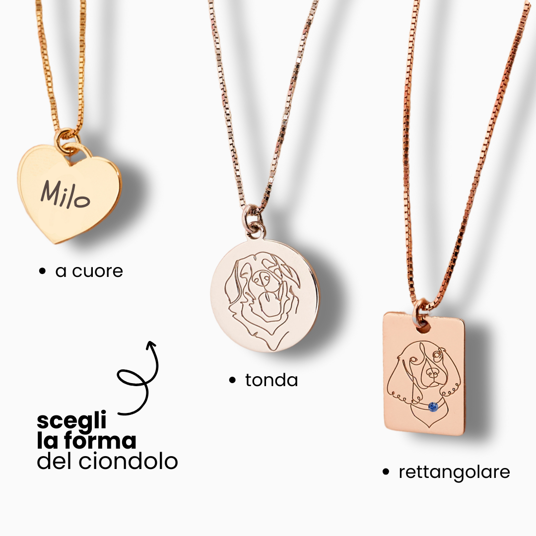 Collana Amico a quattro zampe