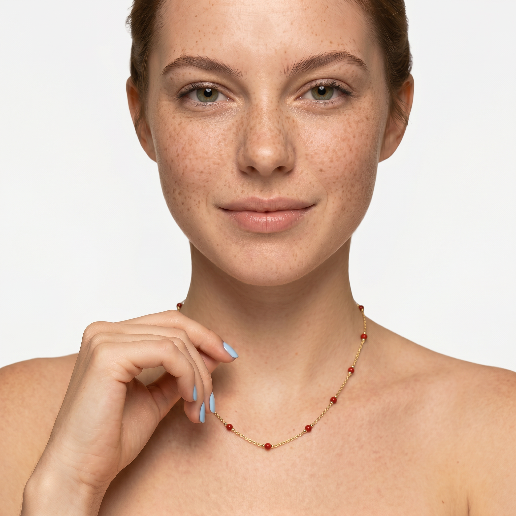 Girocollo base Corallo