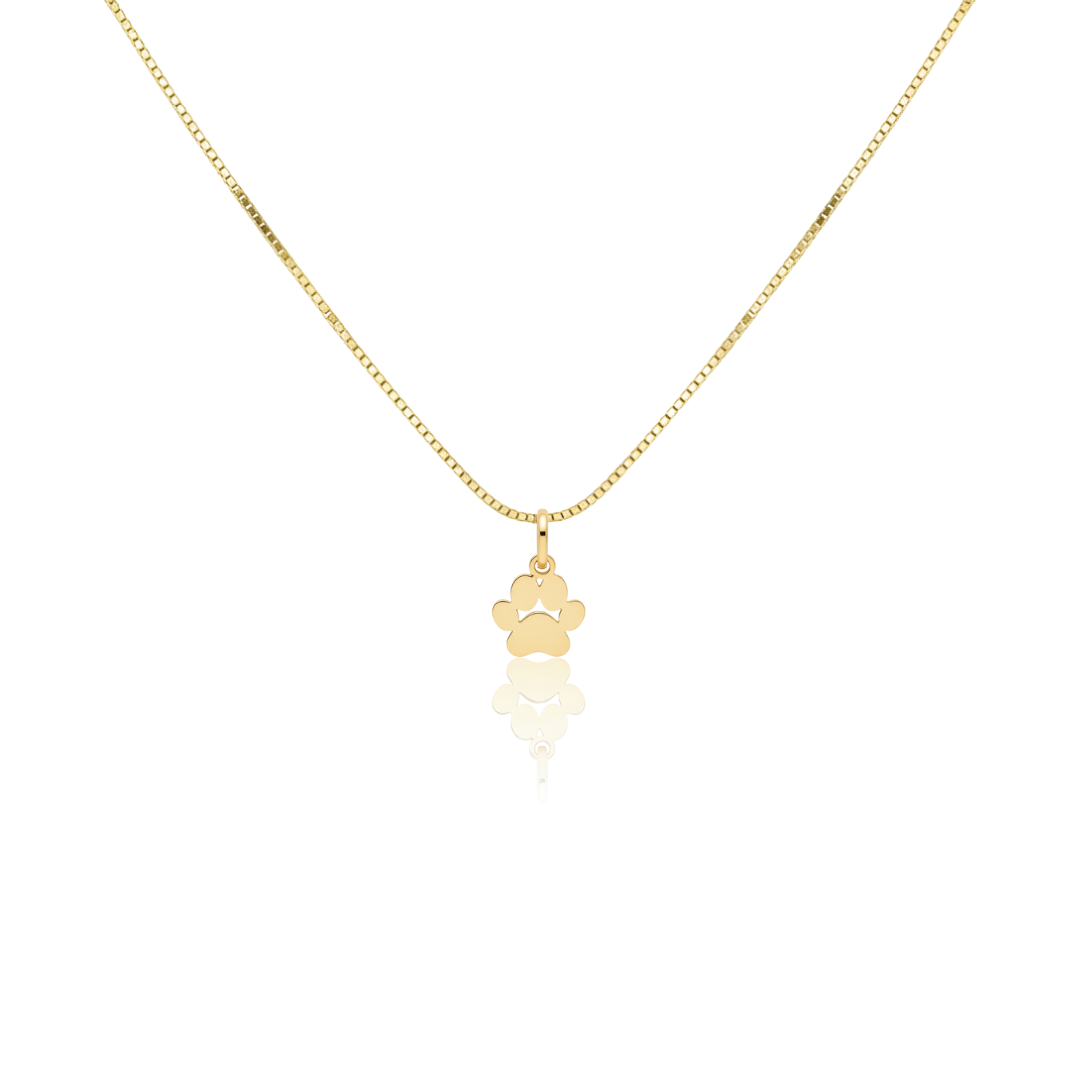 Charm Impronta di zampa personalizzabile