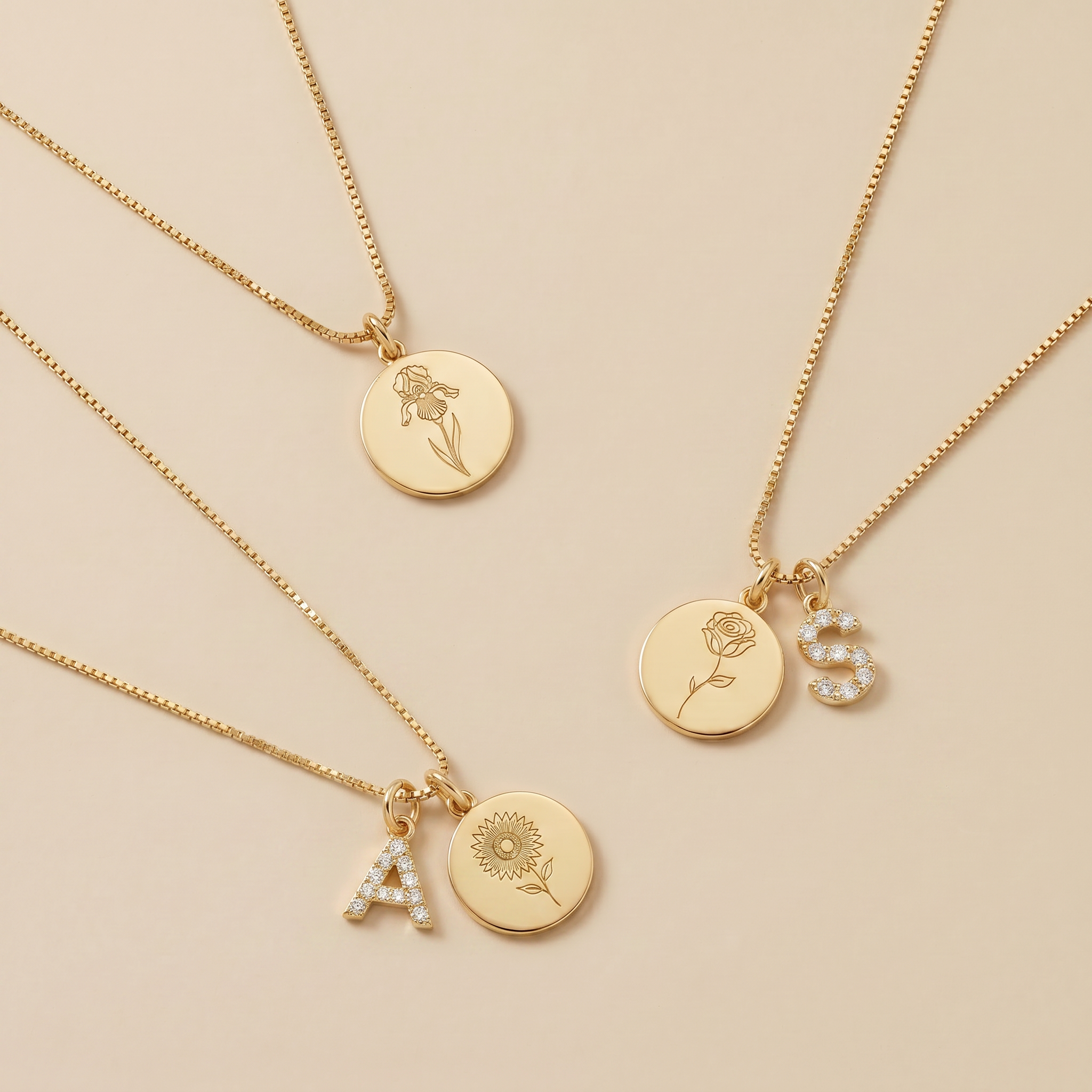 Collana Fiore di Nascita
