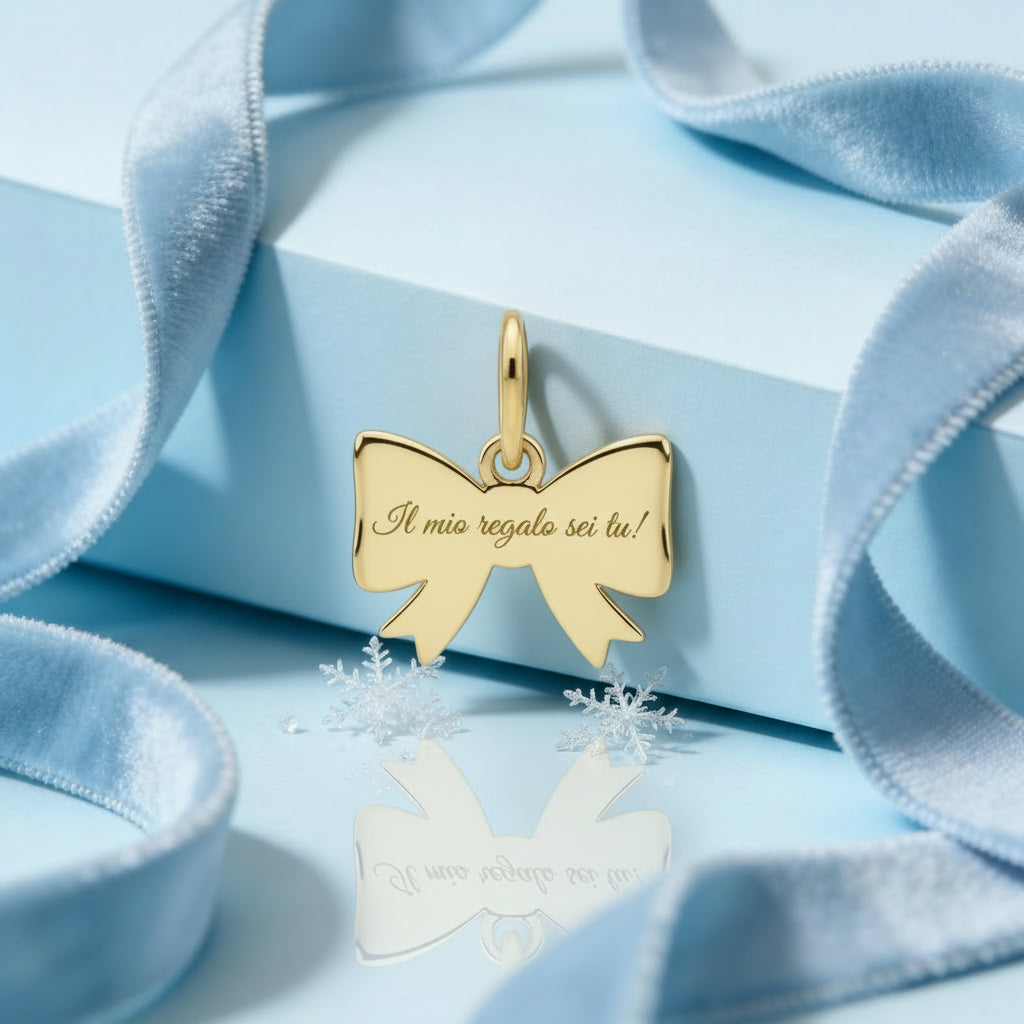 Charm Fiocco personalizzabile