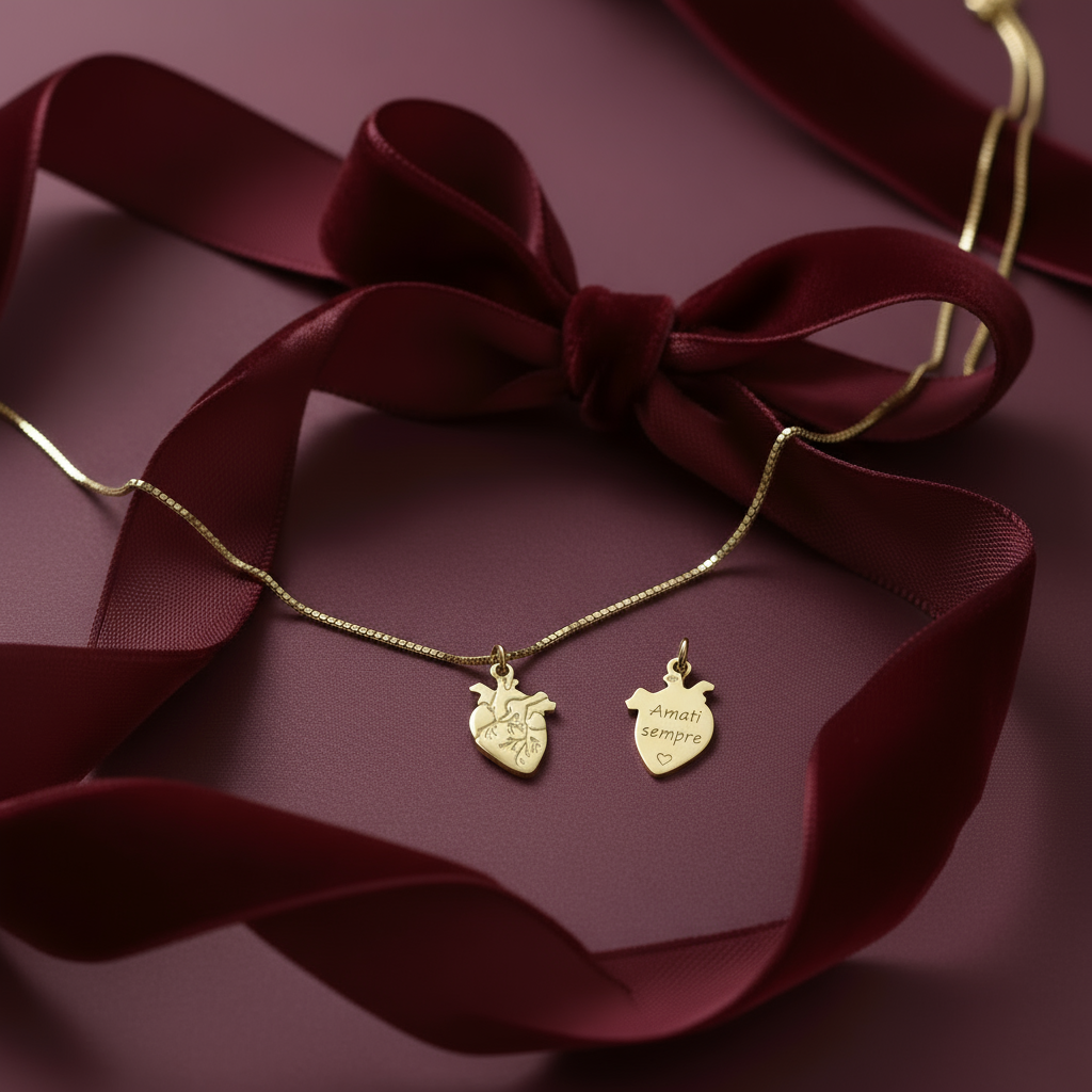 Collana Cuore Anatomico