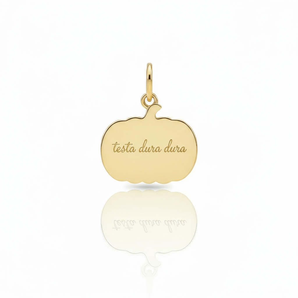 Charm Zucca personalizzabile