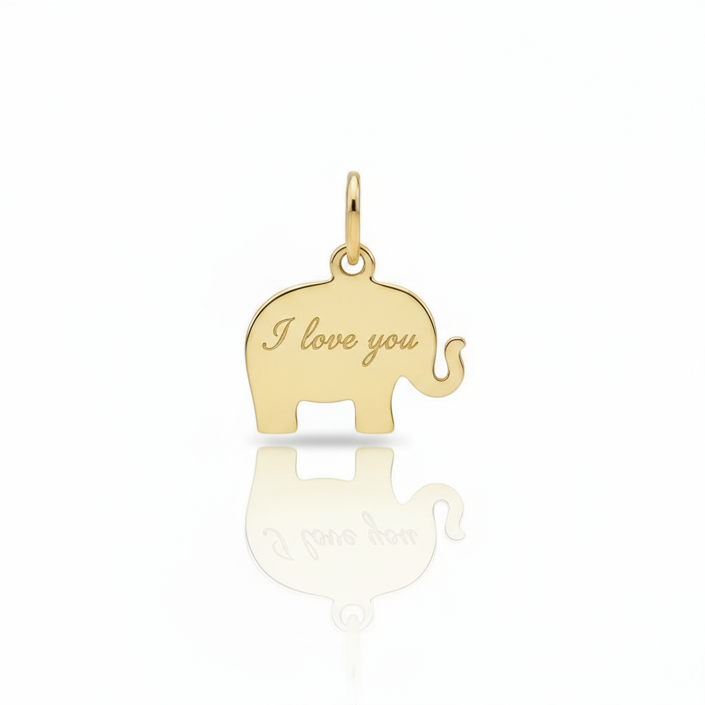 Charm Elefante Personalizzabile
