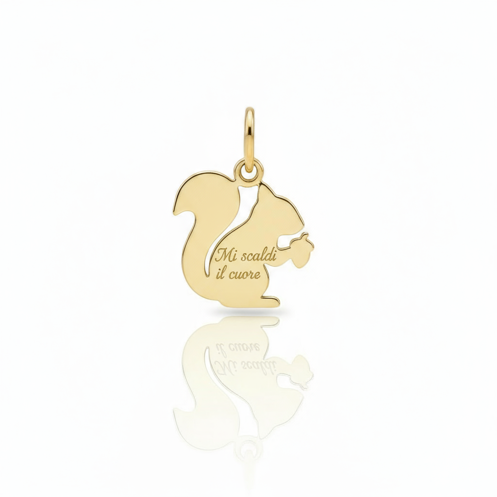 Charm Scoiattolo personalizzabile