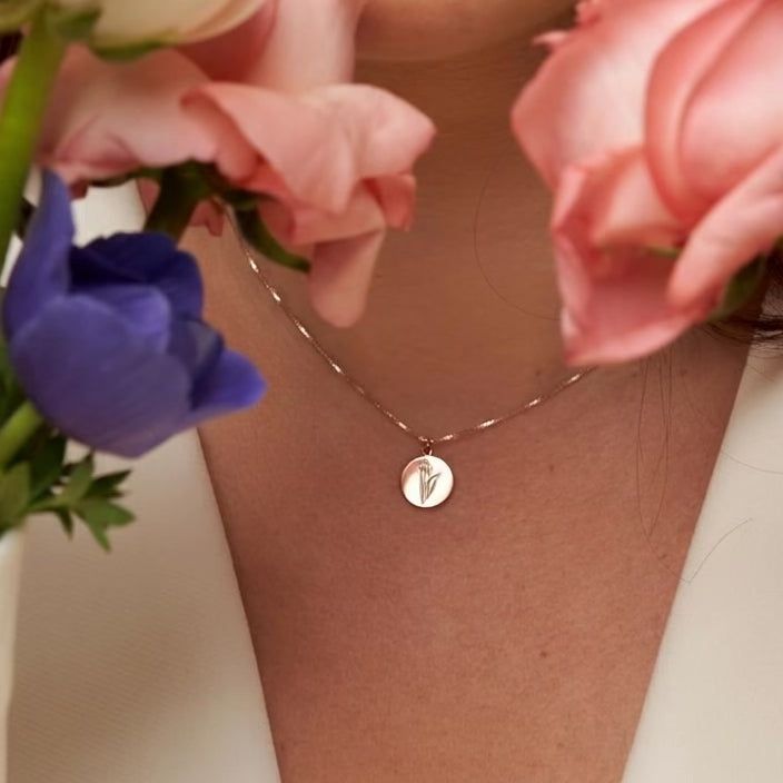Collana Fiore di Nascita